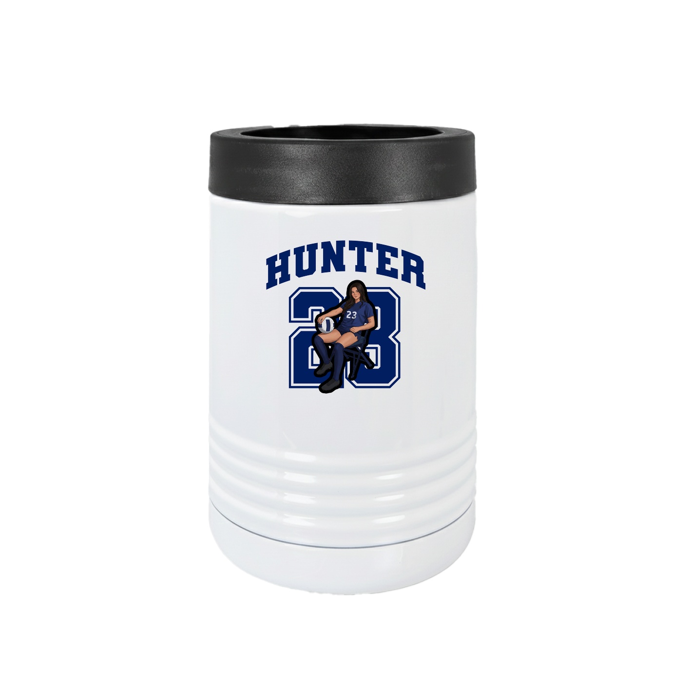 Beverage Holder — Number in White