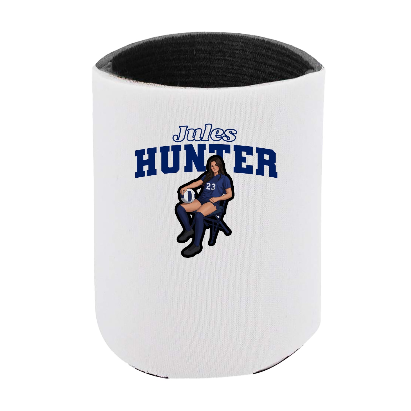 Can Holder — Name Arch in White