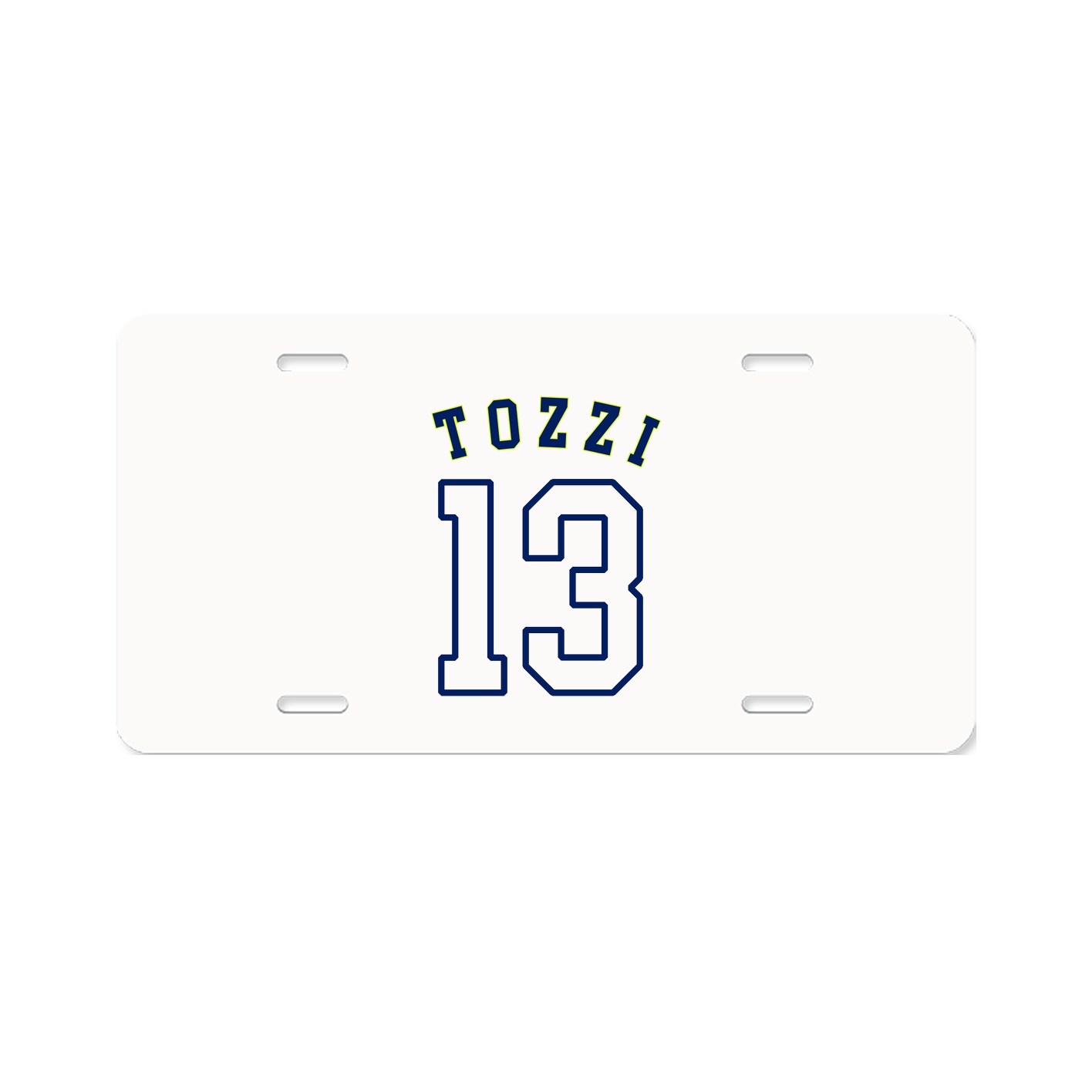 License Plate — Shirsey Arch in Classic