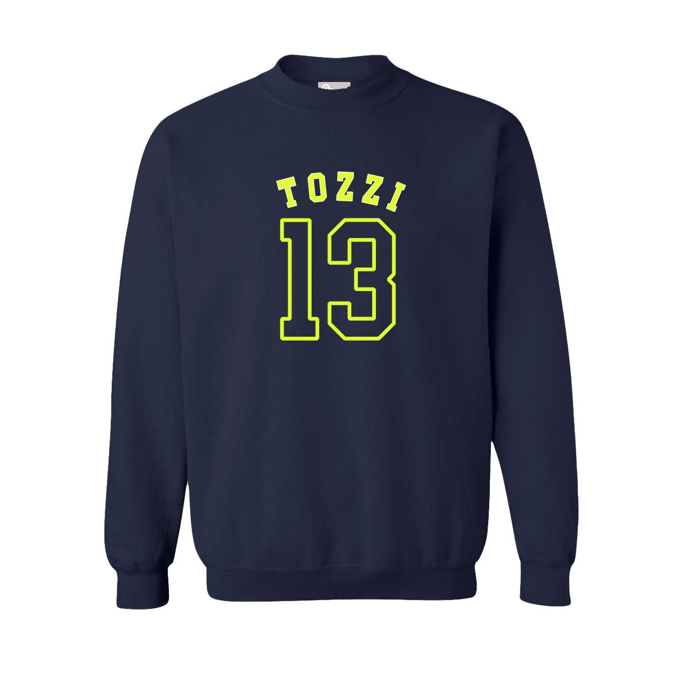 Fleece Crew — Shirsey Arch in Navy