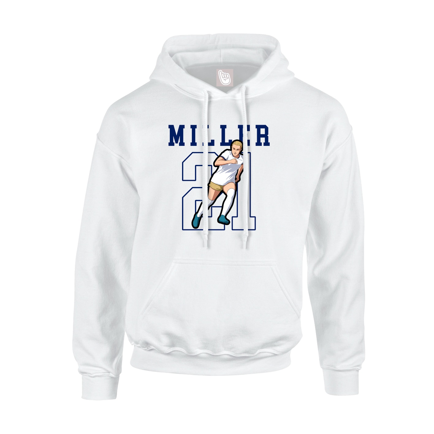 Youth Hoodie — Shirsey in White