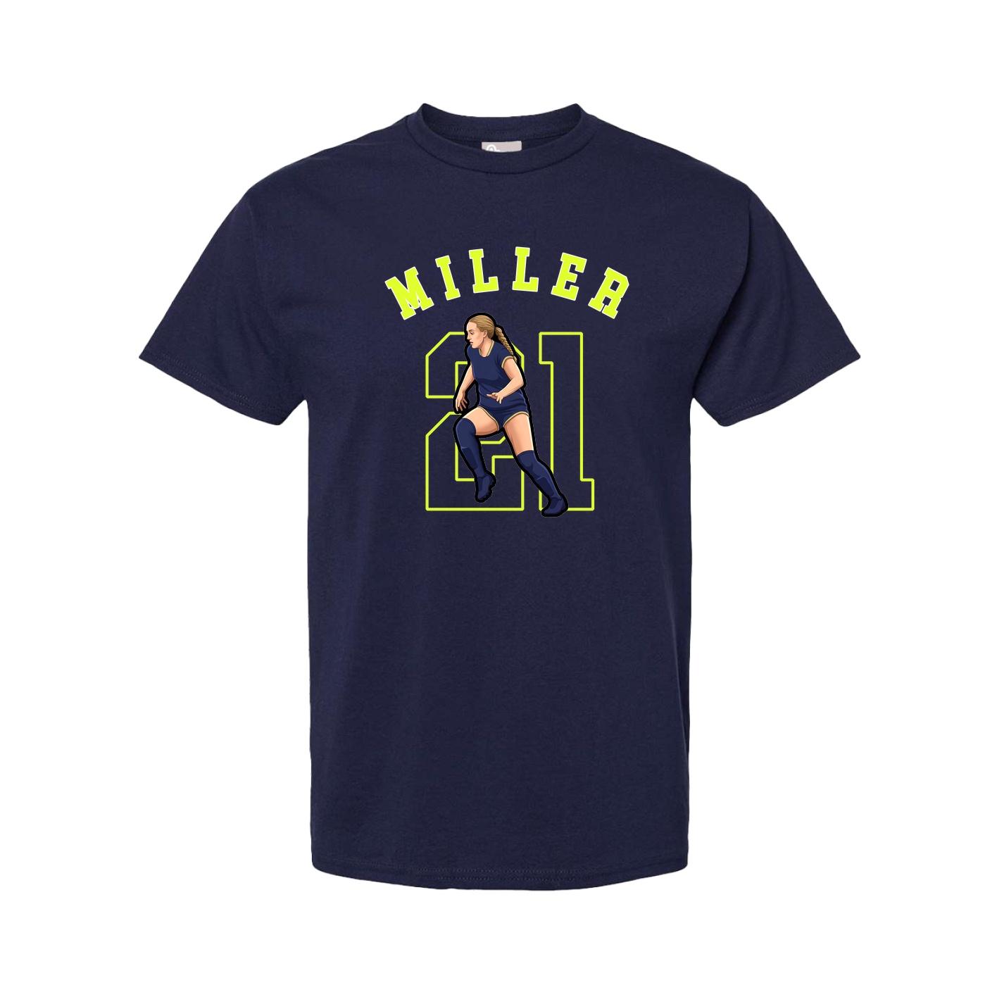 Youth Tee — Shirsey Arch in Navy