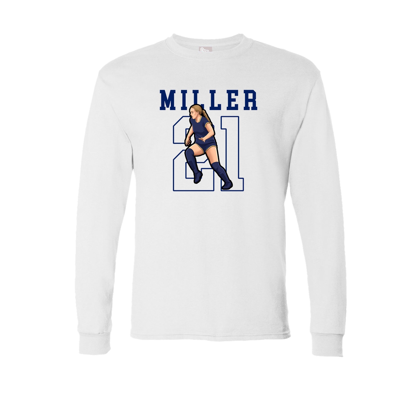 Long Sleeve Tee — Shirsey in White