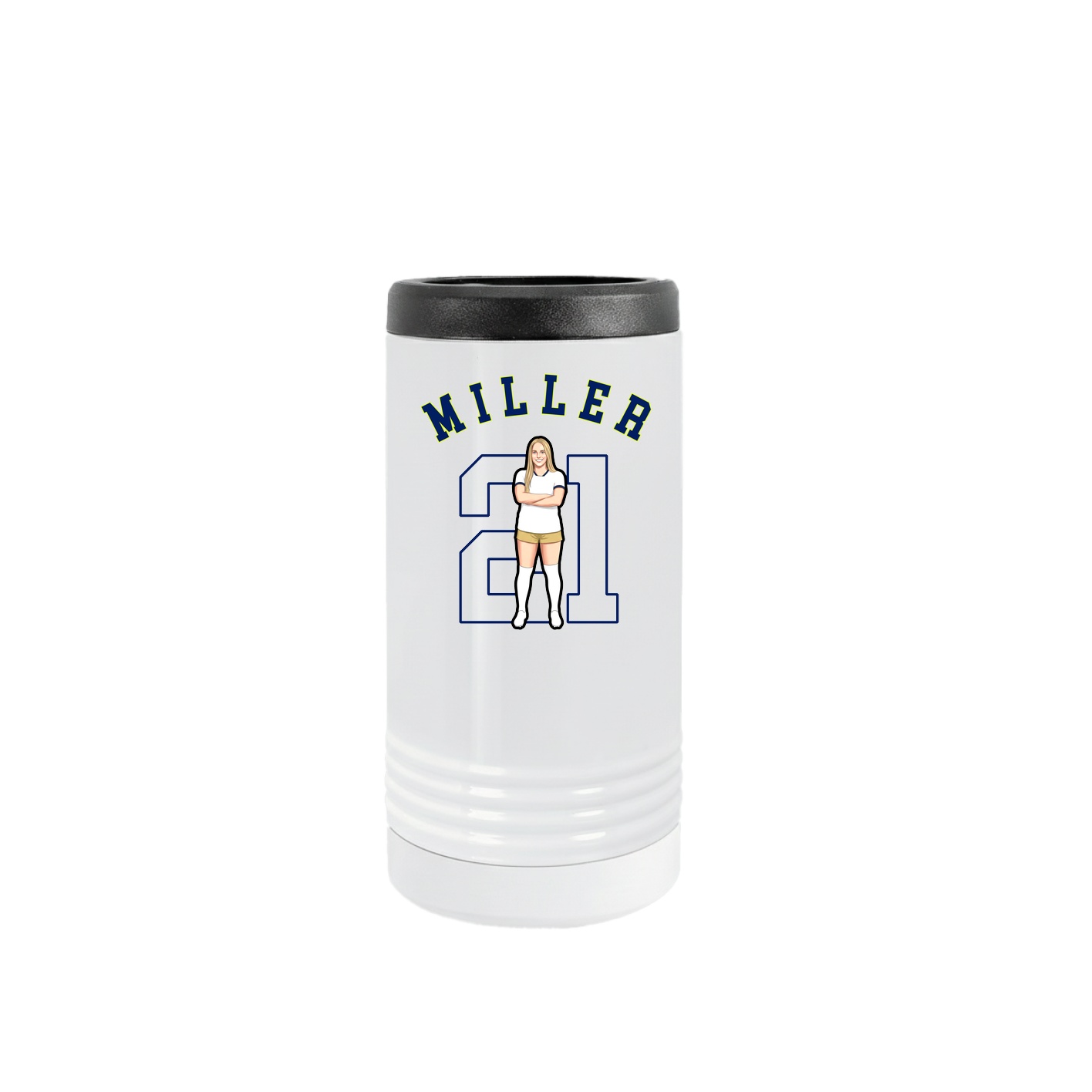 Slim Beverage Holder — Shirsey Arch in White