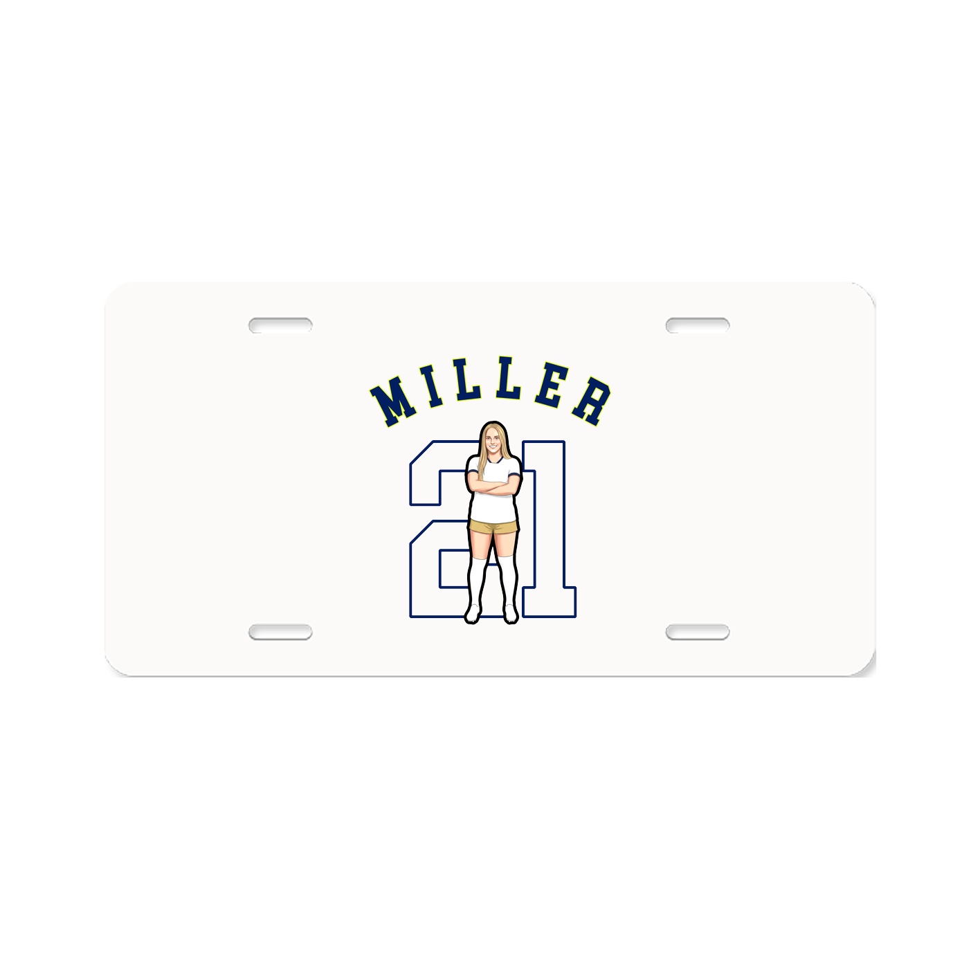 License Plate — Shirsey Arch in Classic