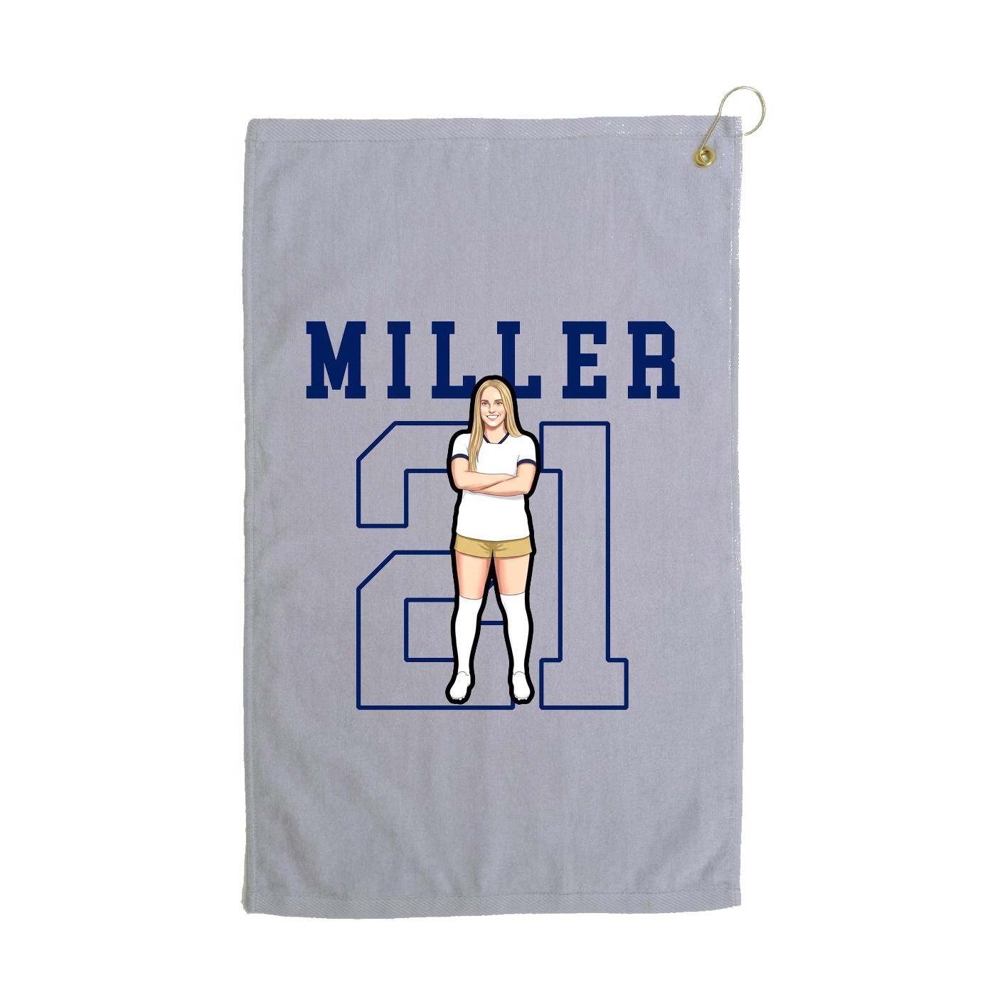 Golf Towel — Shirsey in Grey