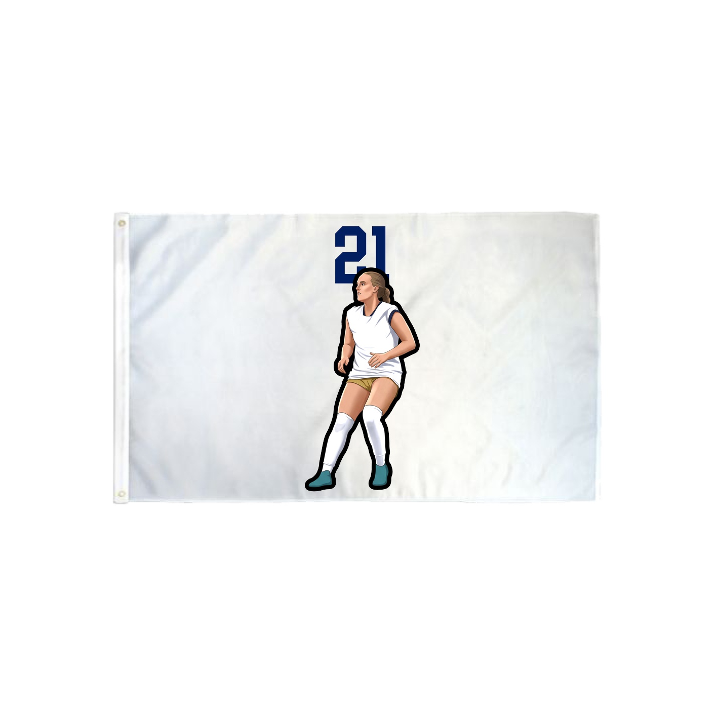 3x5 Flag — Number Top in Classic
