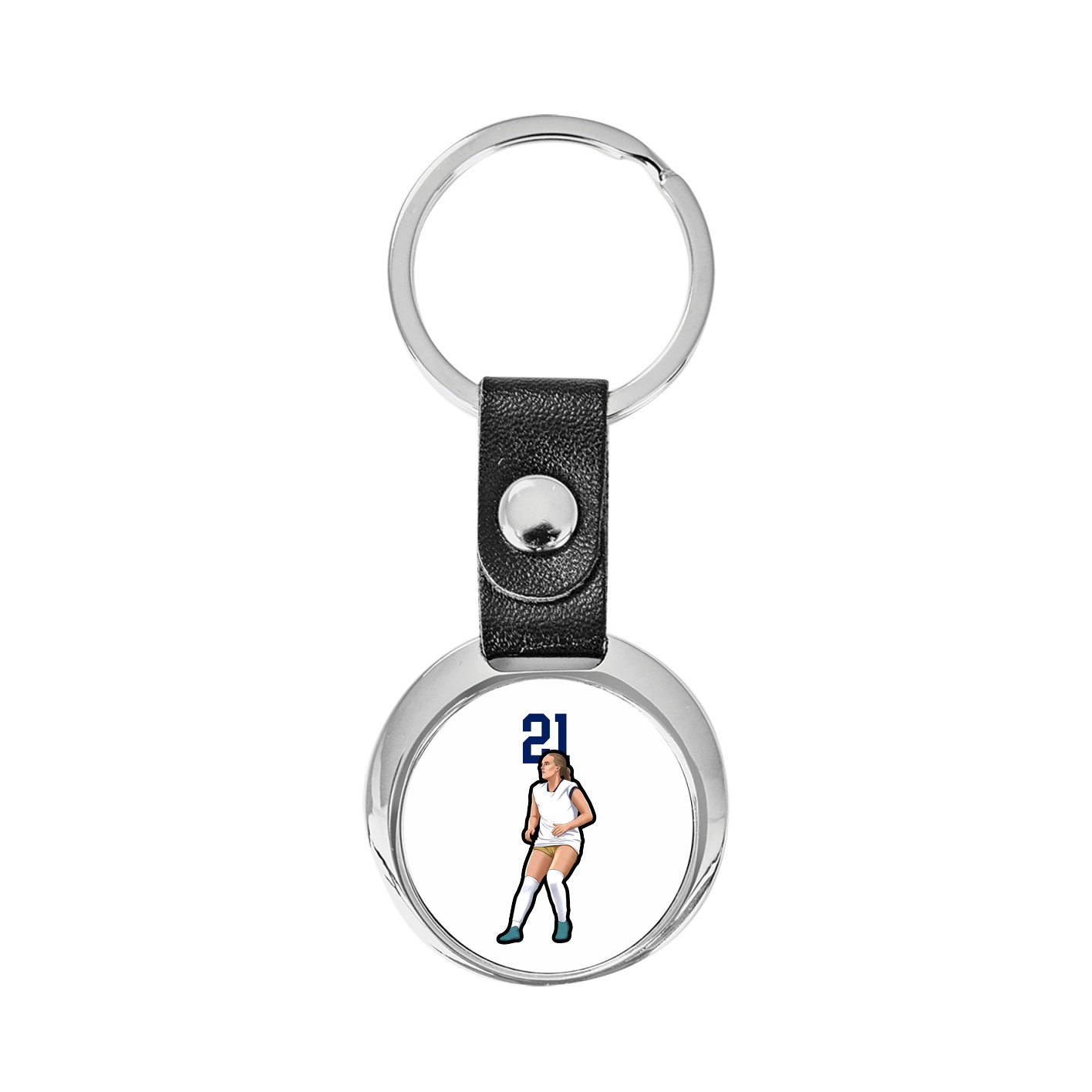 Key Chain — Number Top in Classic