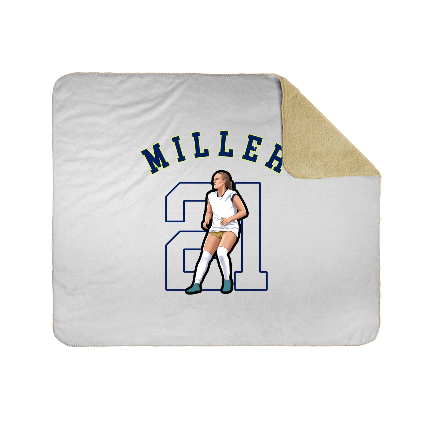 Throw Blanket — Shirsey Arch in White