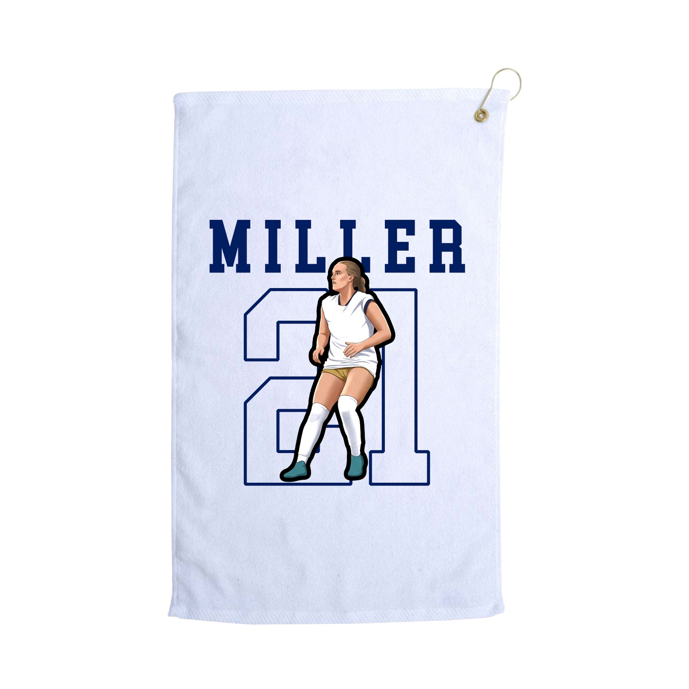 Golf Towel — Shirsey in White