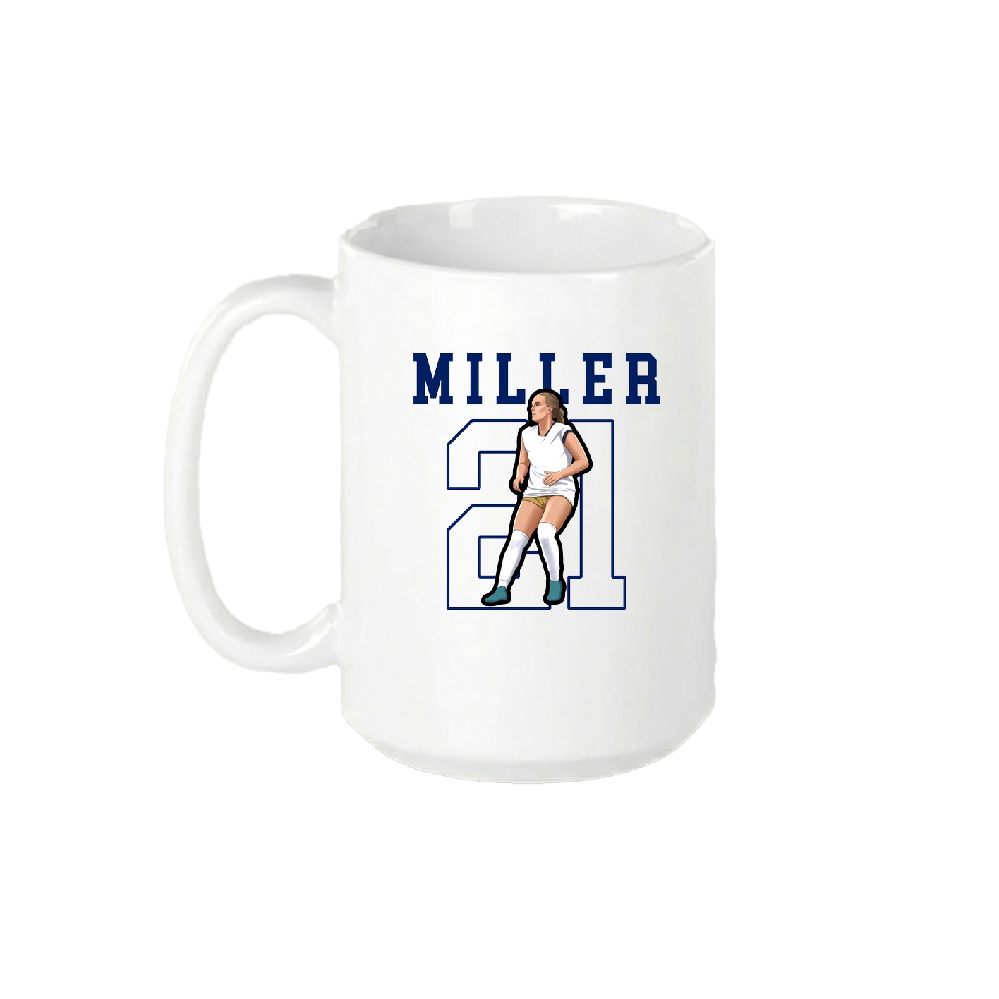 15oz Coffee Mug — Shirsey in White
