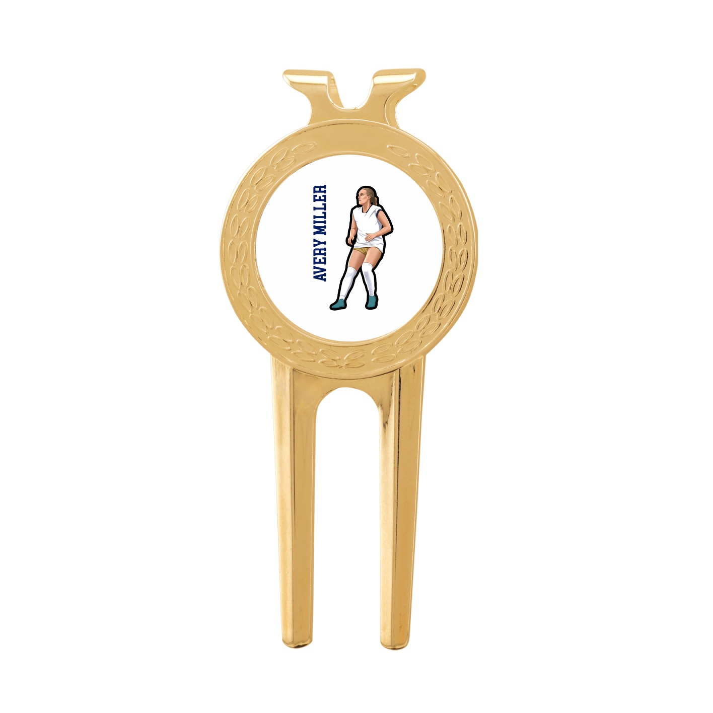 Divot Tool with Ball Marker — Name Vertical in Classic