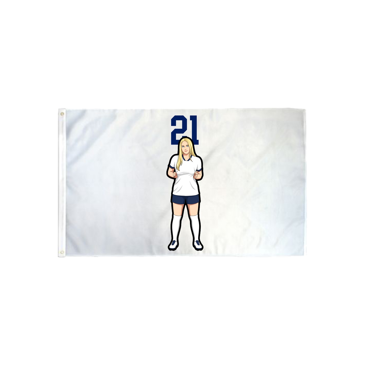 3x5 Flag — Number Top in Classic