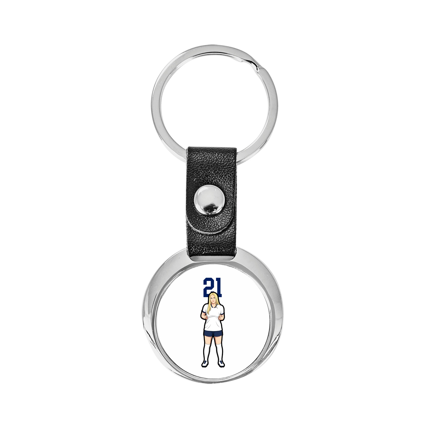 Key Chain — Number Top in Classic