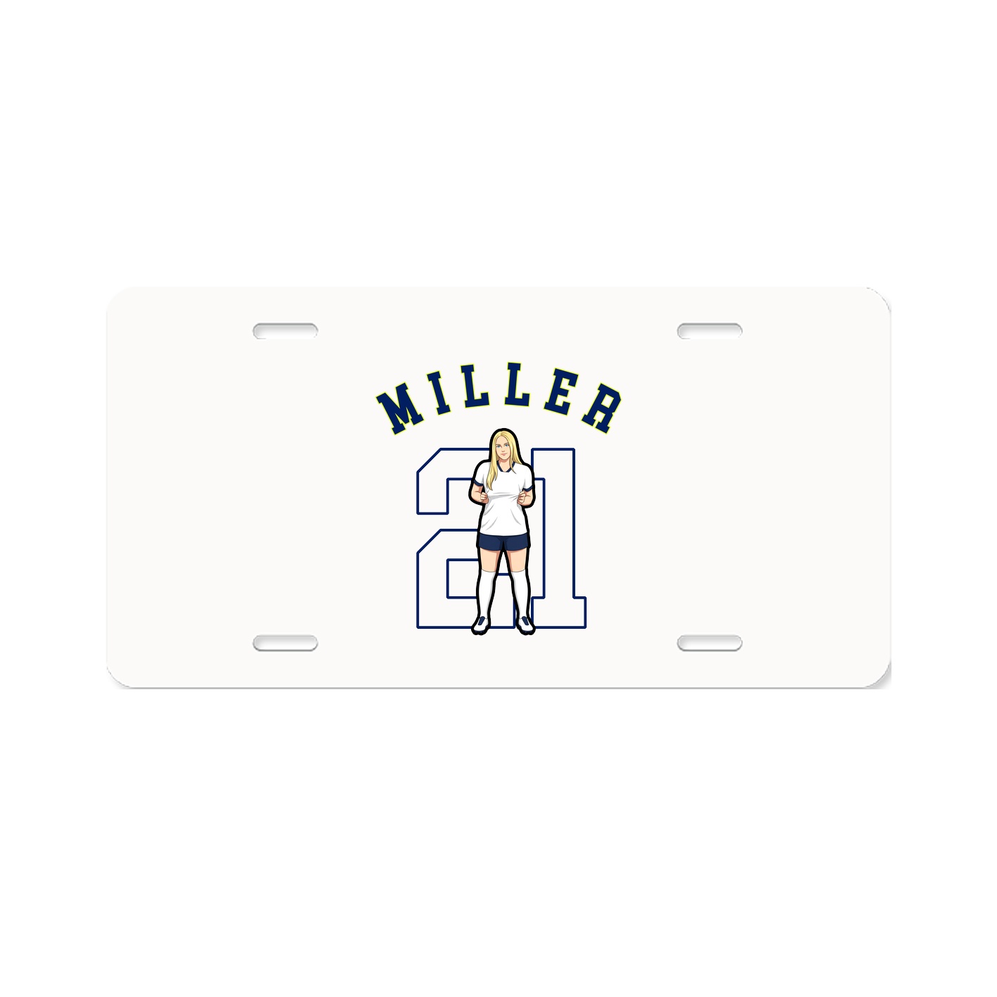 License Plate — Shirsey Arch in Classic