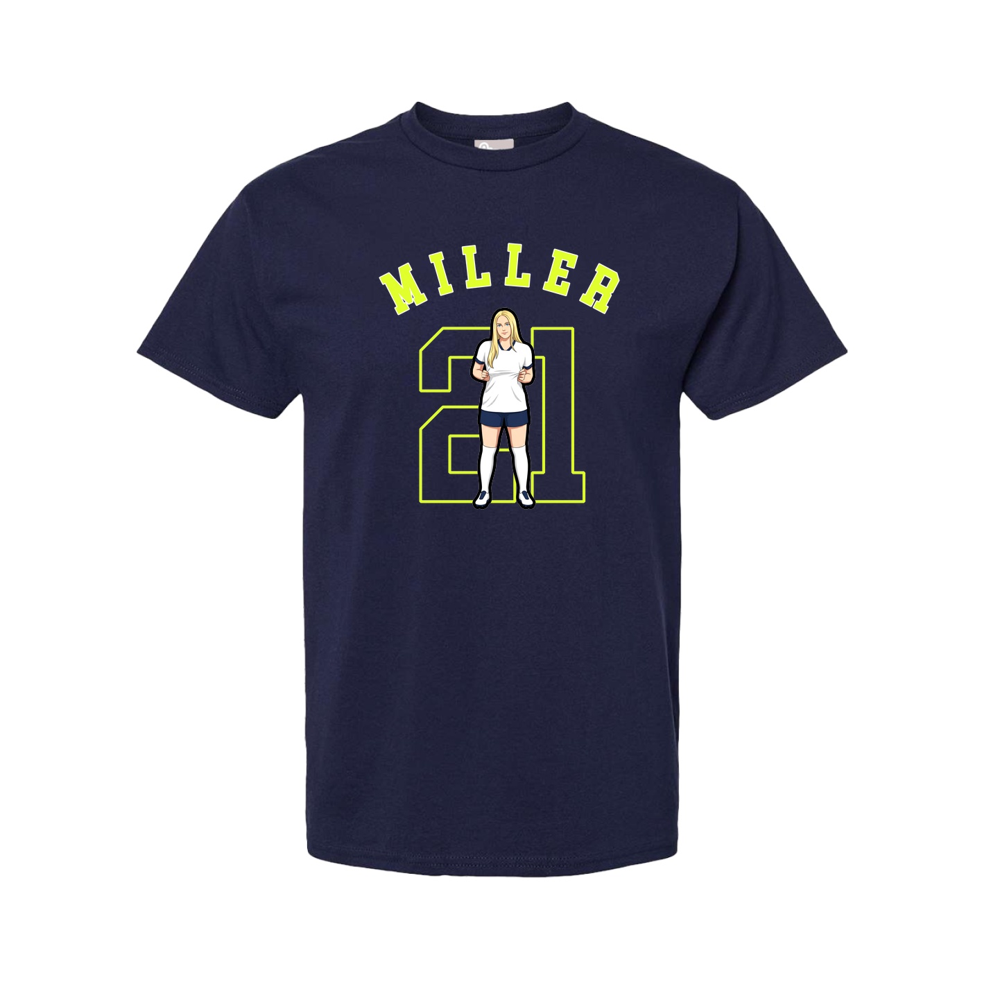 Youth Tee — Shirsey Arch in Navy