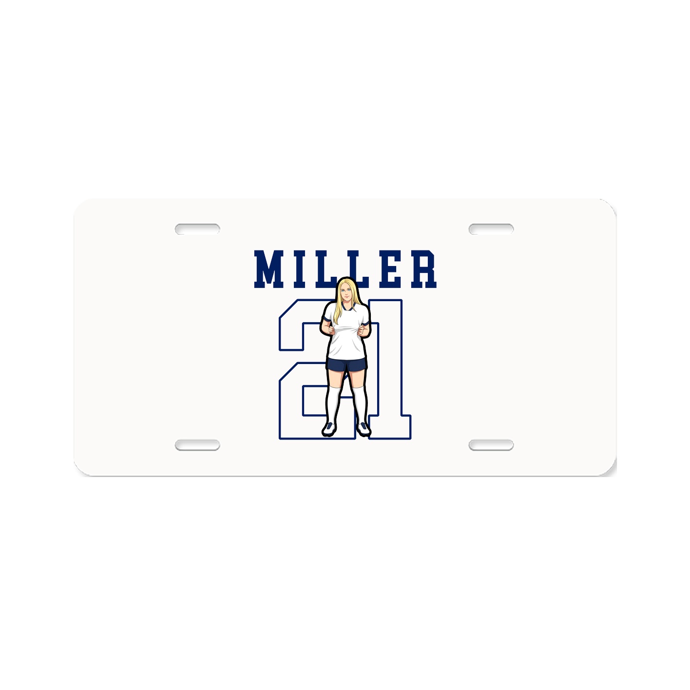 License Plate — Shirsey in Classic