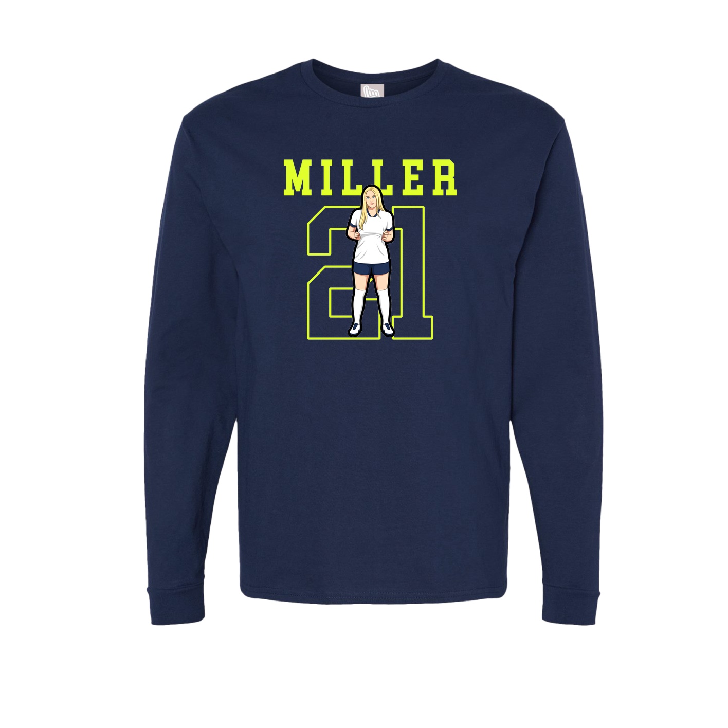 Long Sleeve Tee — Shirsey in Navy