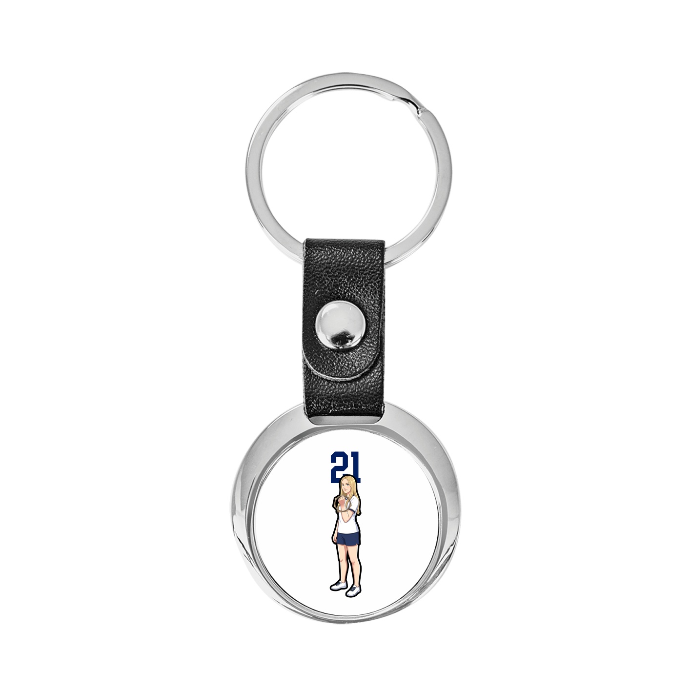 Key Chain — Number Top in Classic