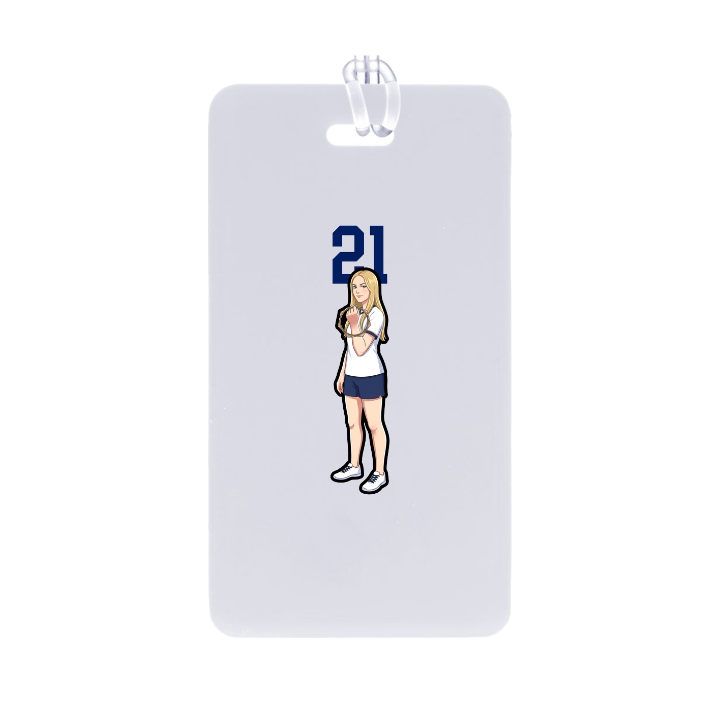 Bag Tag — Number Top in Classic