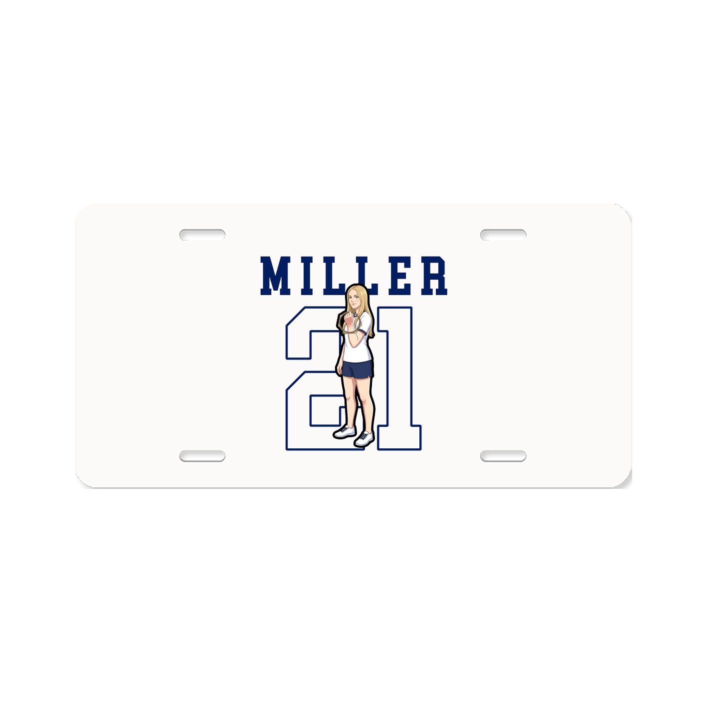 License Plate — Shirsey in Classic