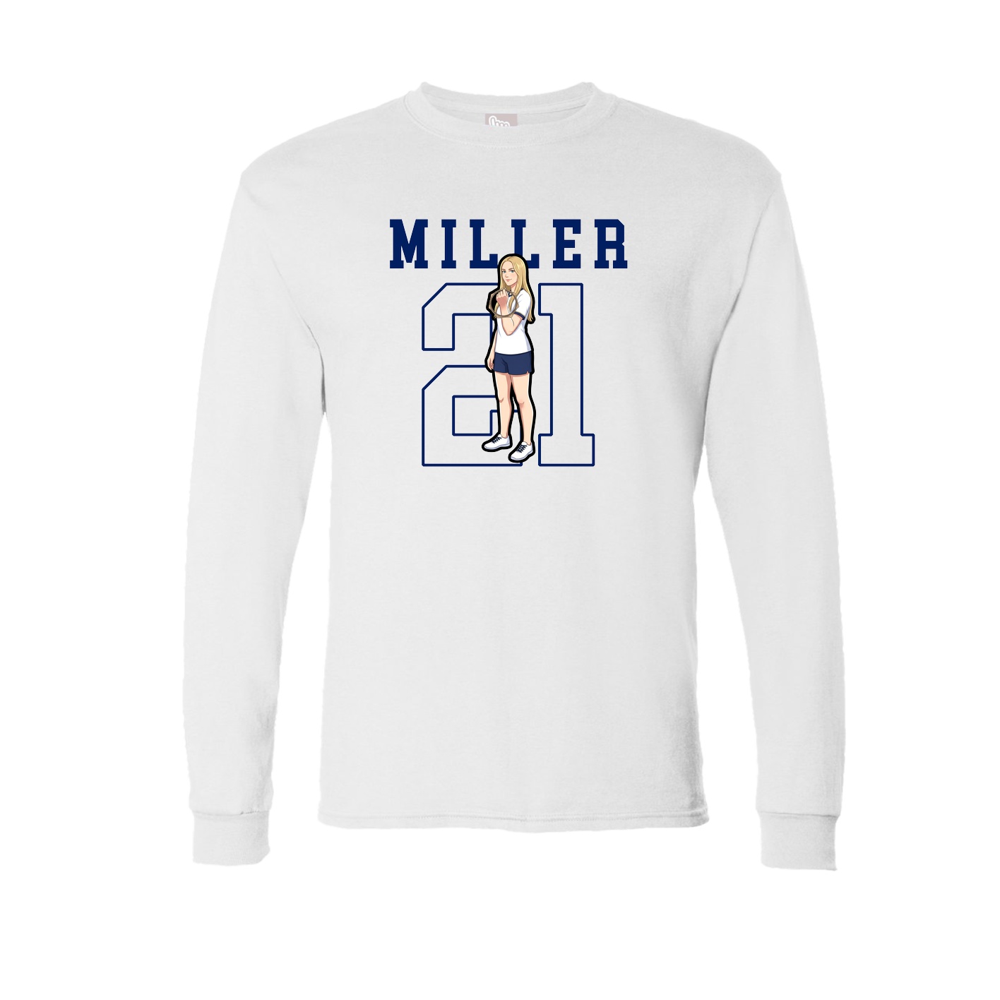 Long Sleeve Tee — Shirsey in White