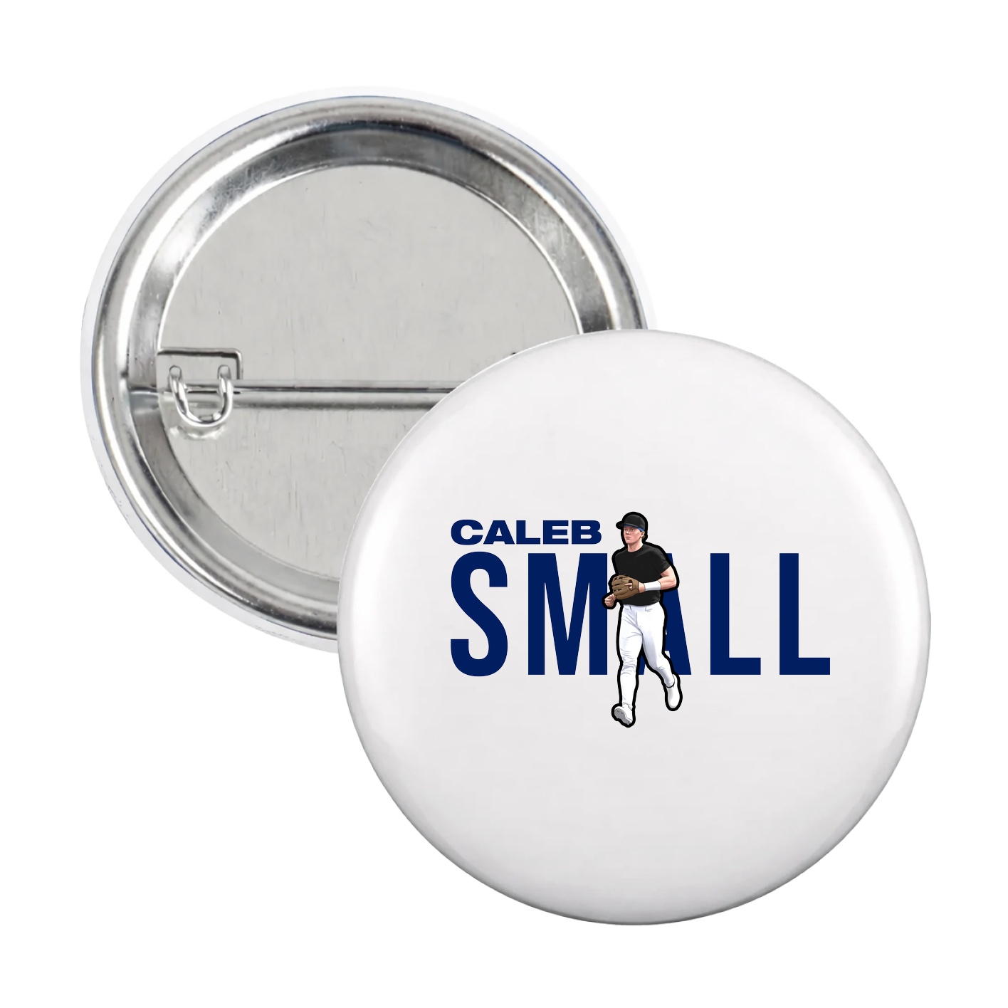 Game Day Button — Player Name in White