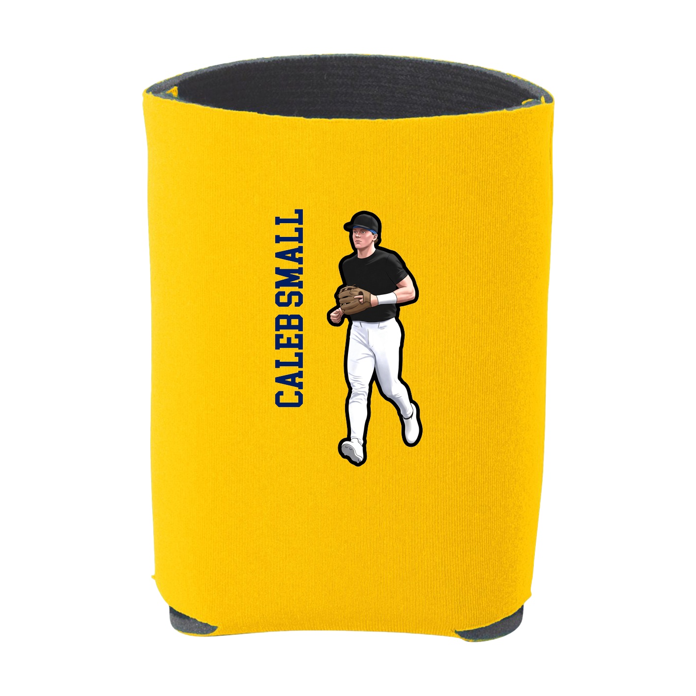 Can Holder — Name Vertical in Yellow