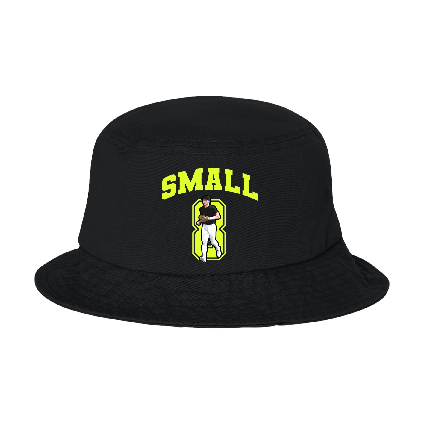 Bucket Cap — Number in Black
