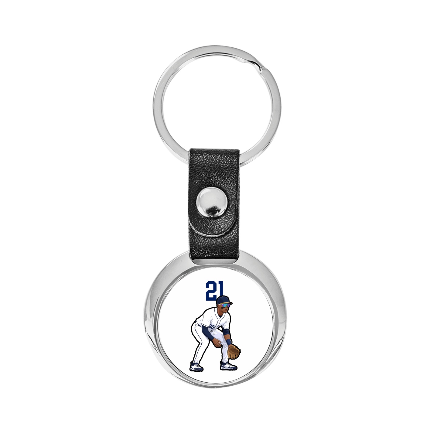 Key Chain — Number Top in Classic