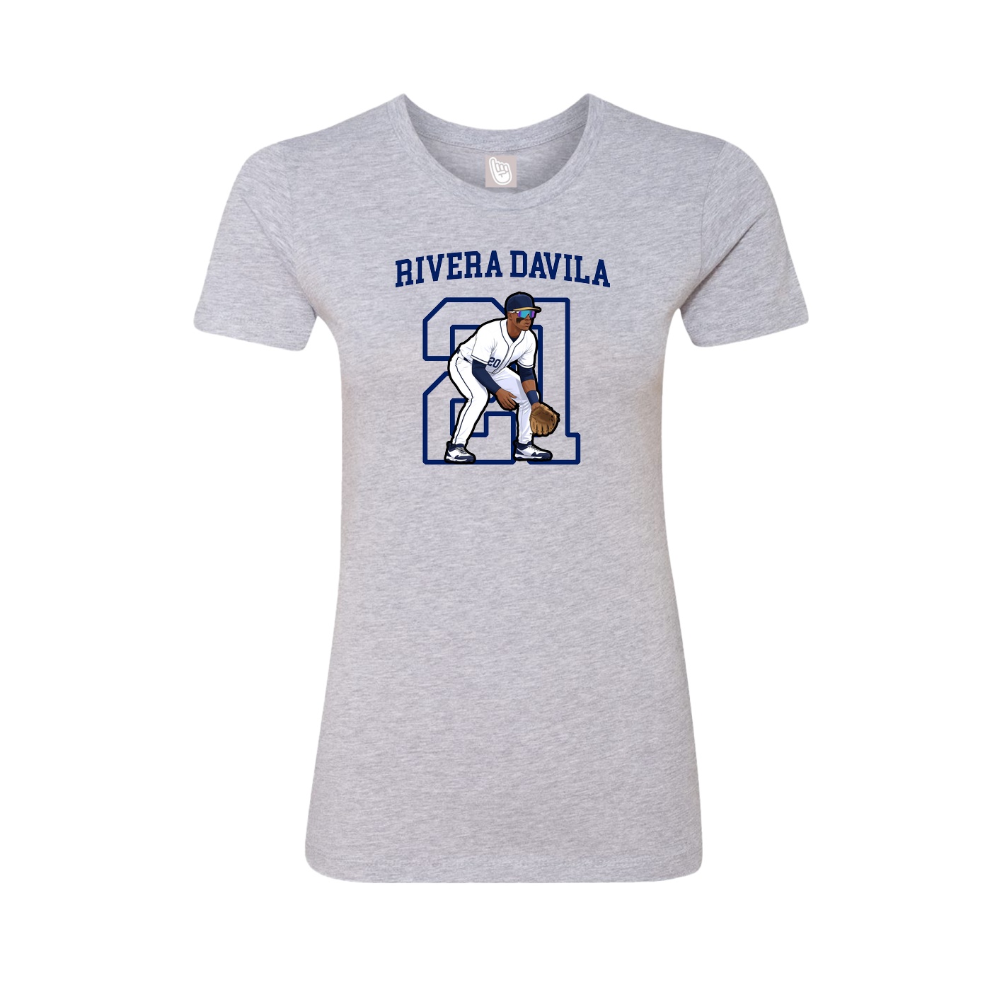 Fitted Women's Tee — Shirsey in Grey