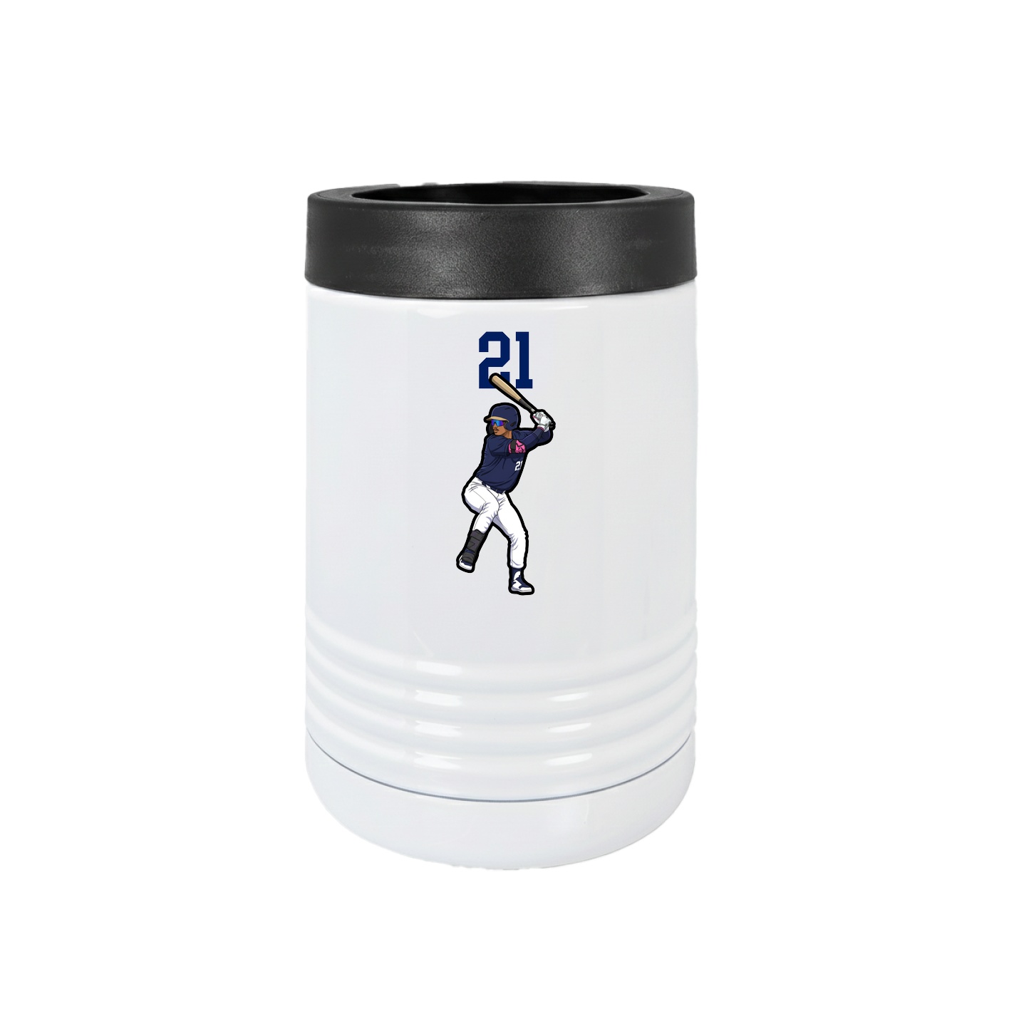 Beverage Holder — Number Top in White