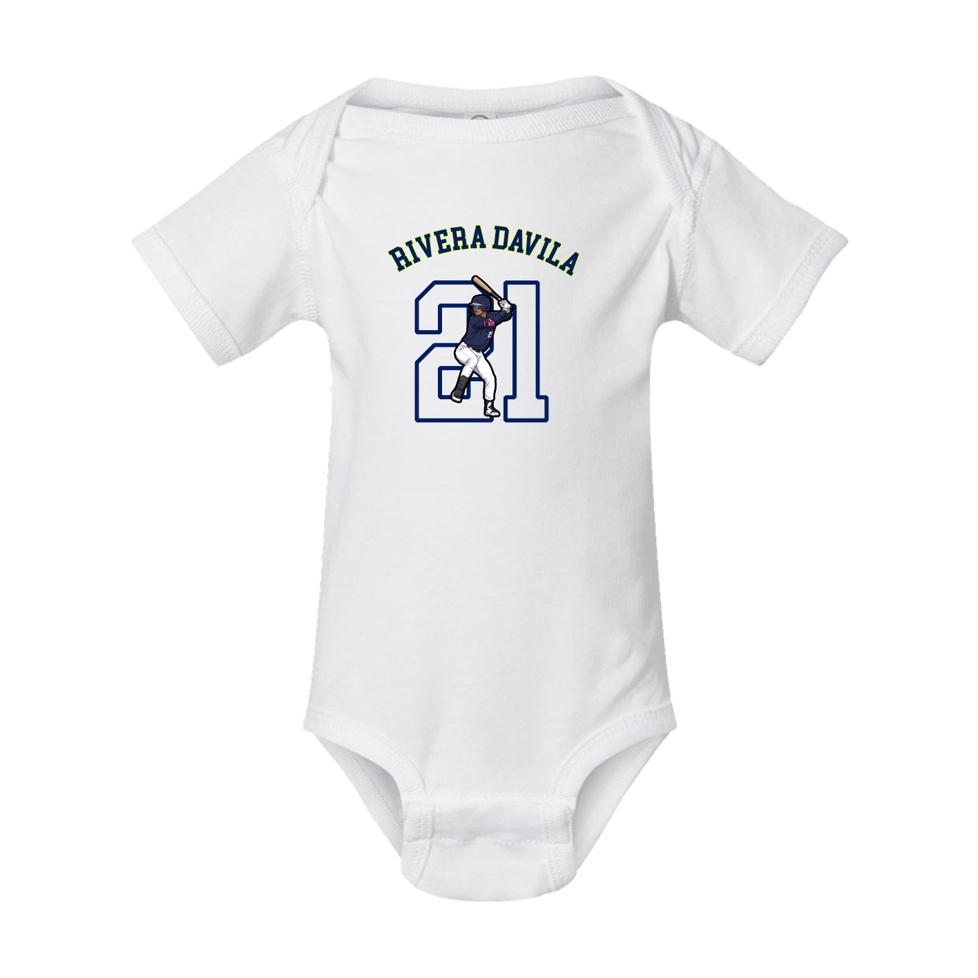 Baby Onesie — Shirsey Arch in White