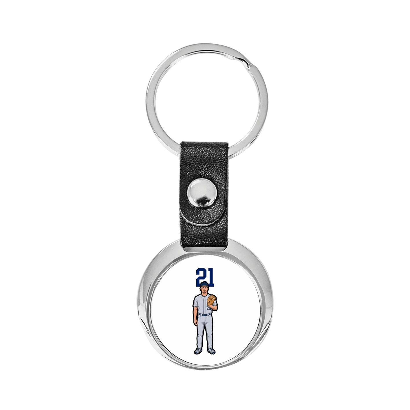 Key Chain — Number Top in Classic