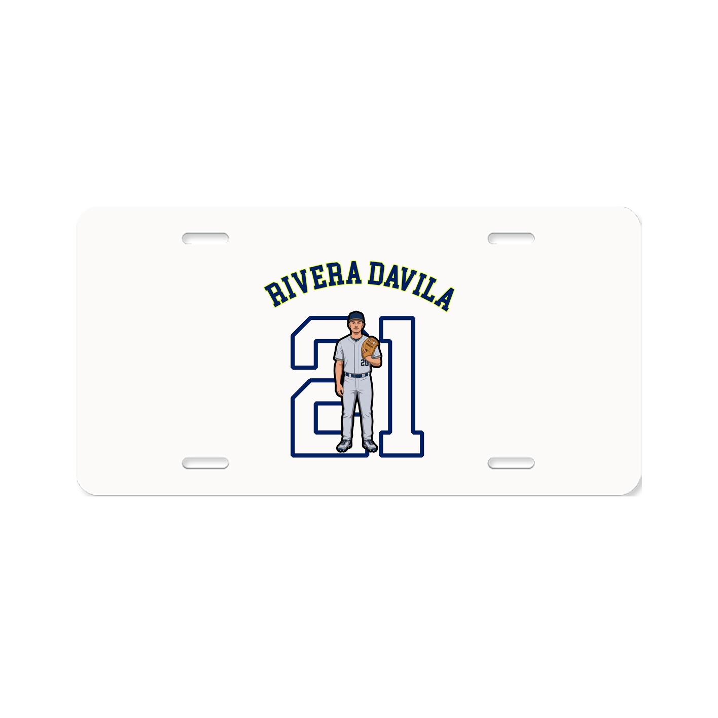 License Plate — Shirsey Arch in Classic