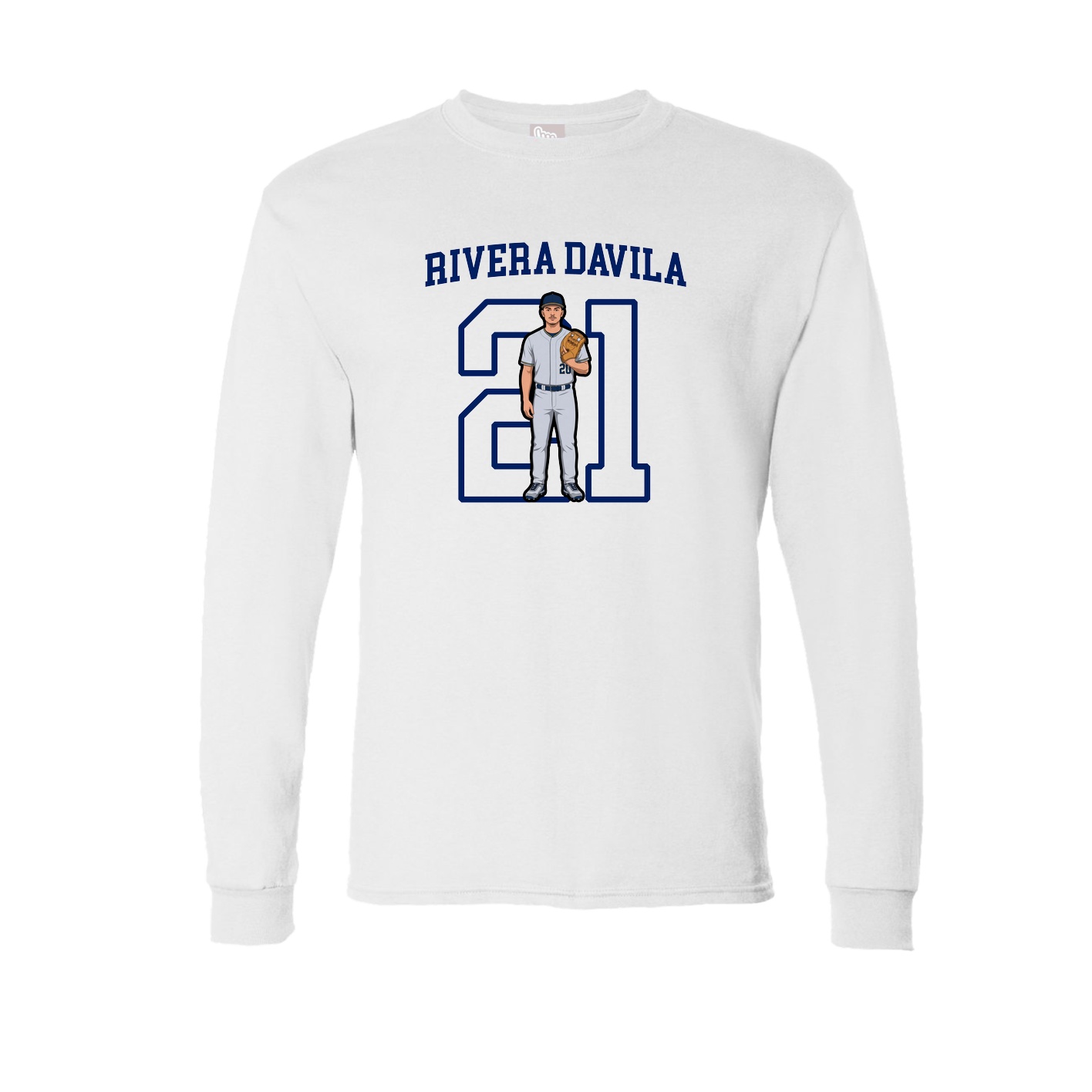 Long Sleeve Tee — Shirsey in White