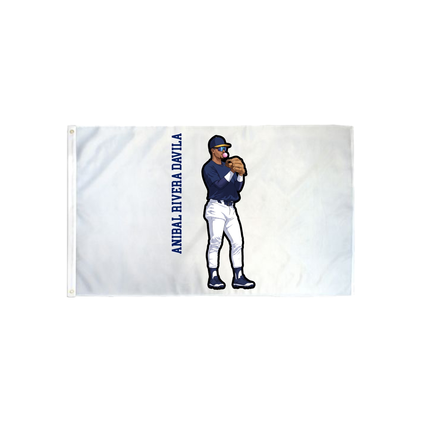 3x5 Flag — Name Vertical in Classic