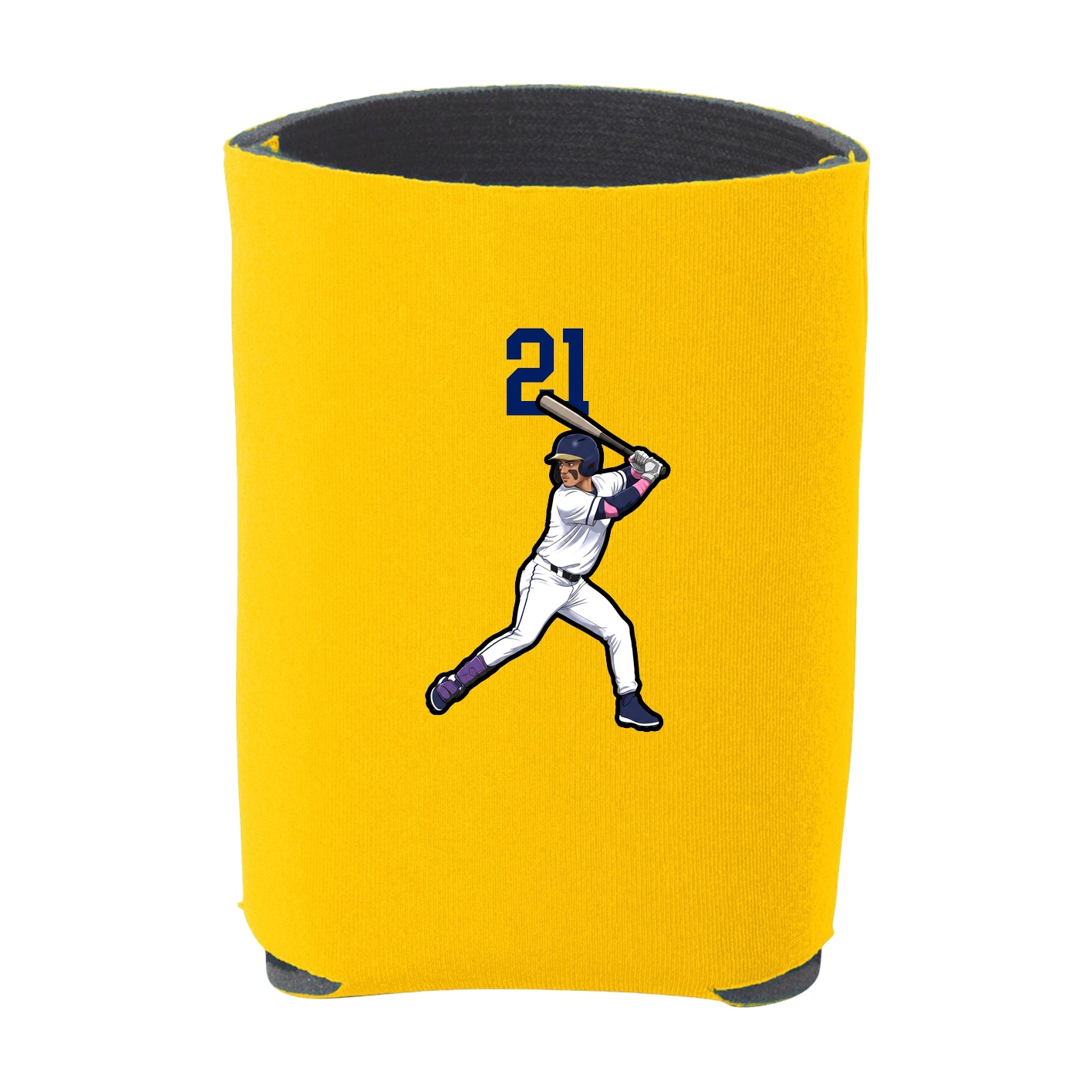 Can Holder — Number Top in Yellow