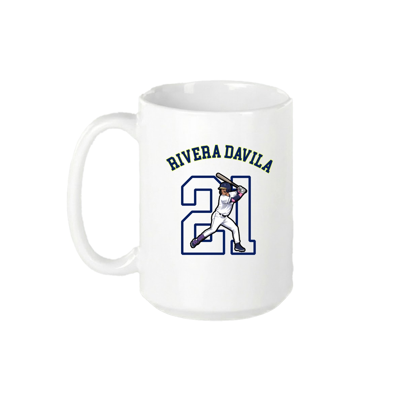 15oz Coffee Mug — Shirsey Arch in White