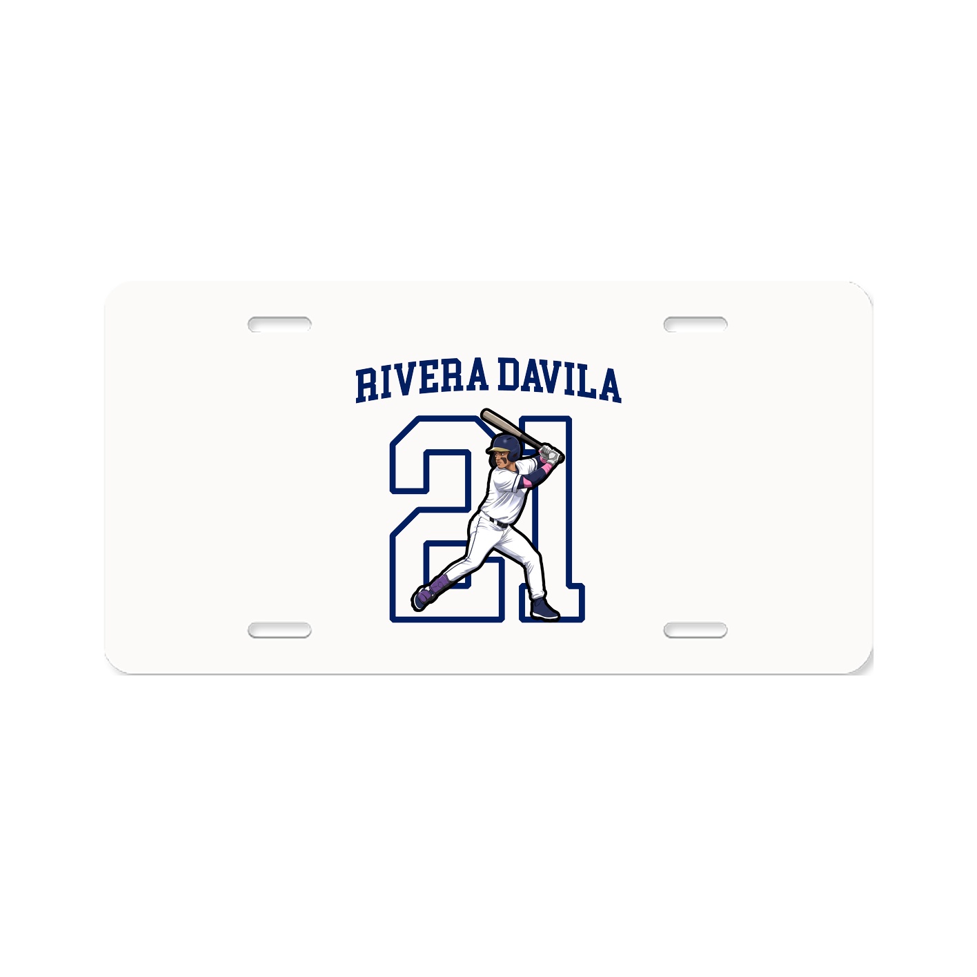 Aluminum License Plate