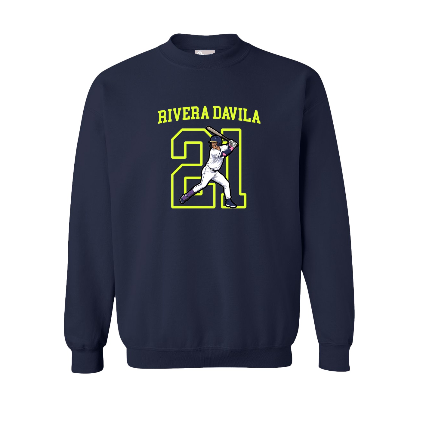 Fleece Crew — Shirsey in Navy