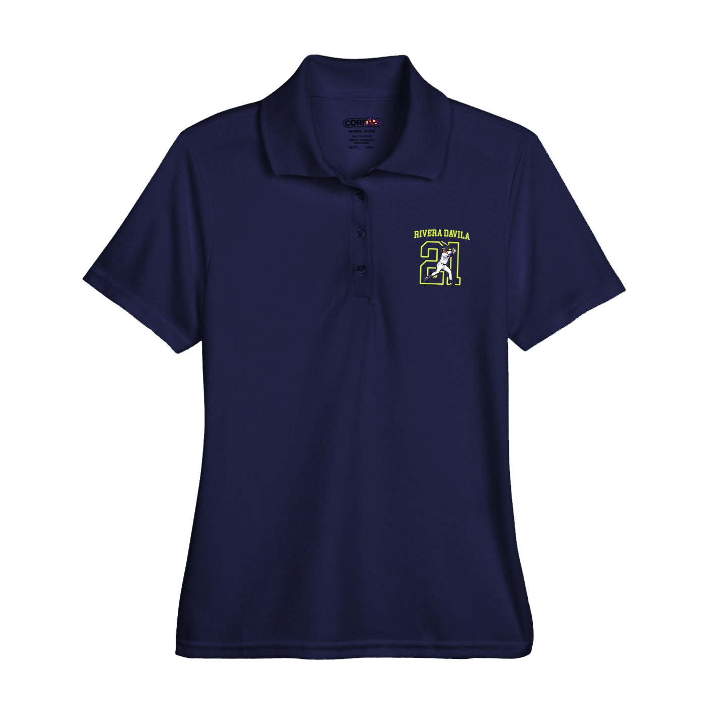 Womens Performance Polo — Shirsey in Navy