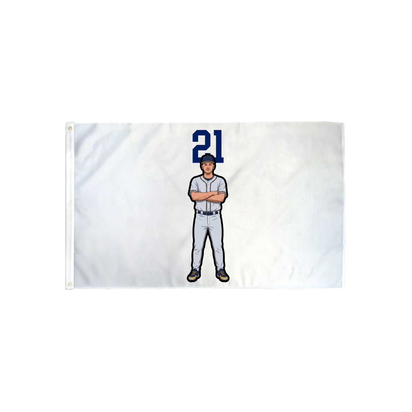 3x5 Flag — Number Top in Classic