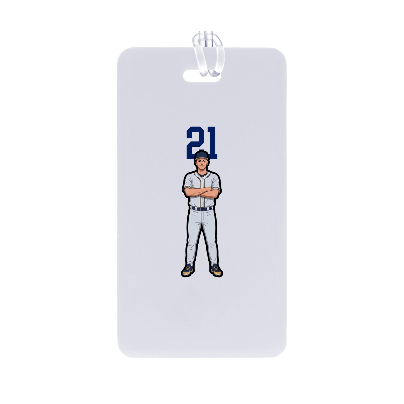 Bag Tag — Number Top in Classic