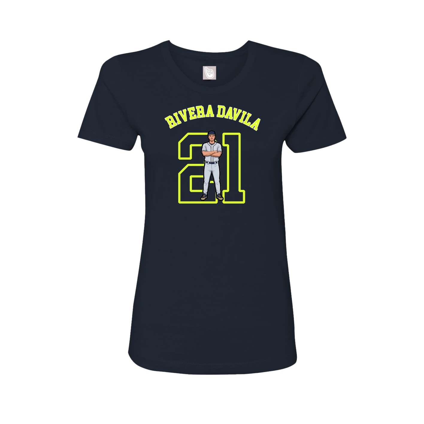 Womens Tee — Shirsey Arch in Navy