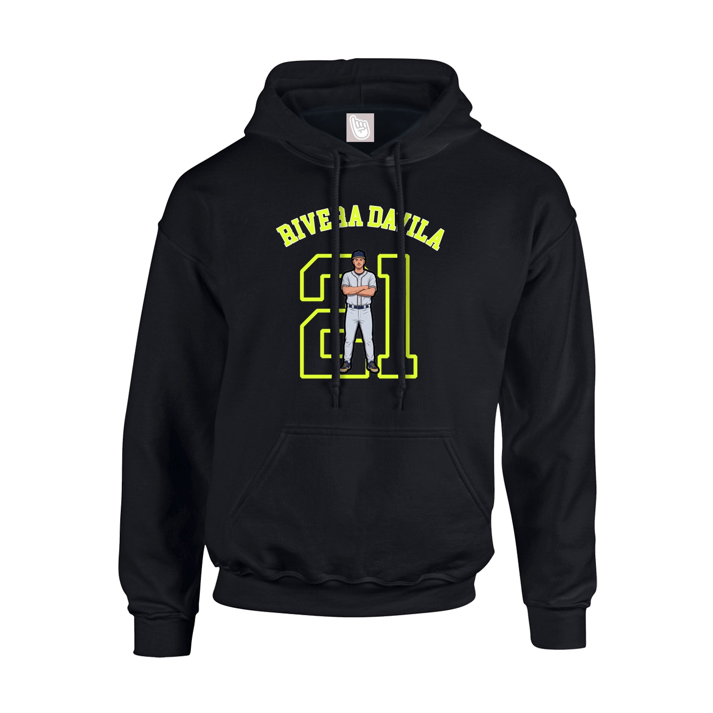 Youth Hoodie — Shirsey Arch in Black