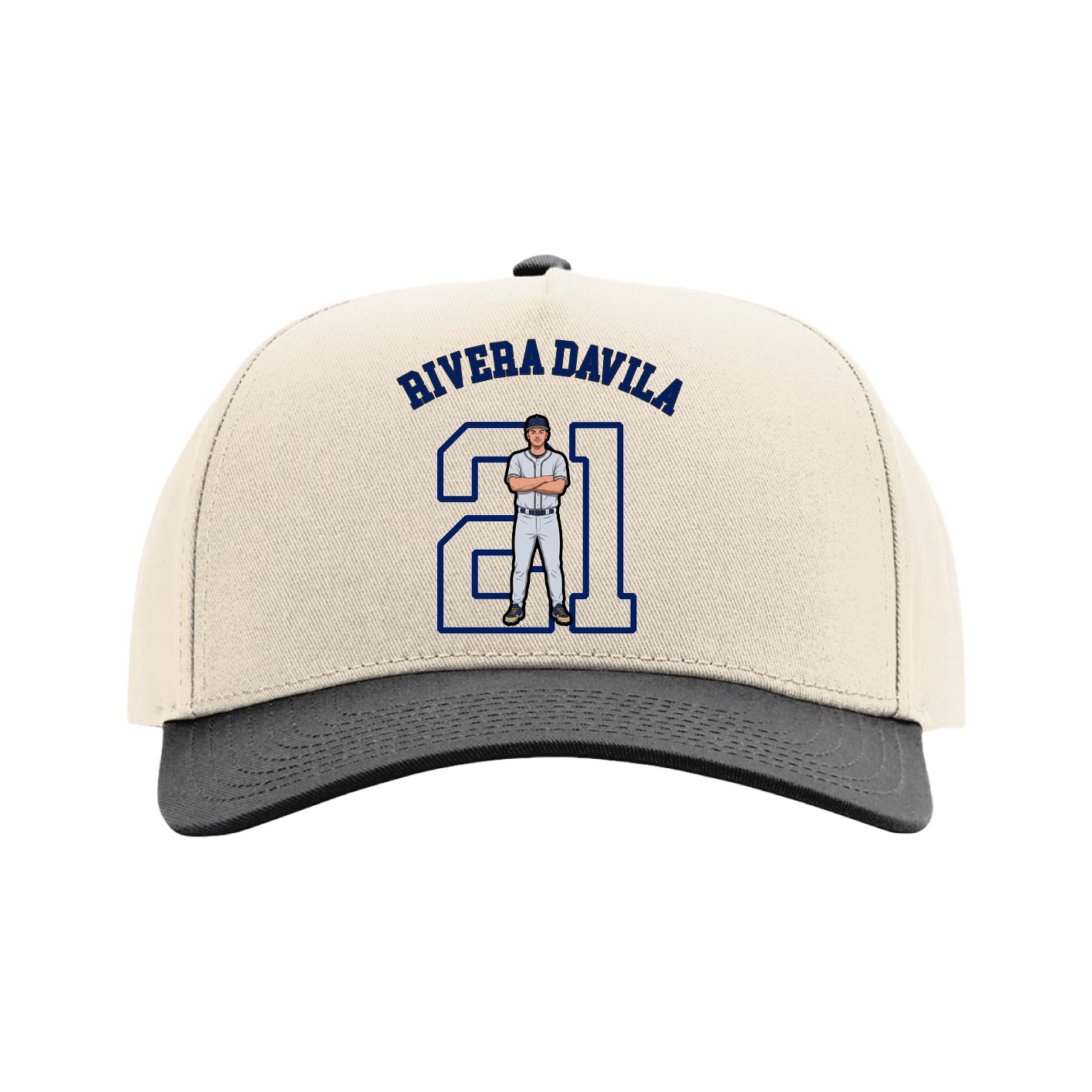 Full Fabric Five-Panel Champ Cap