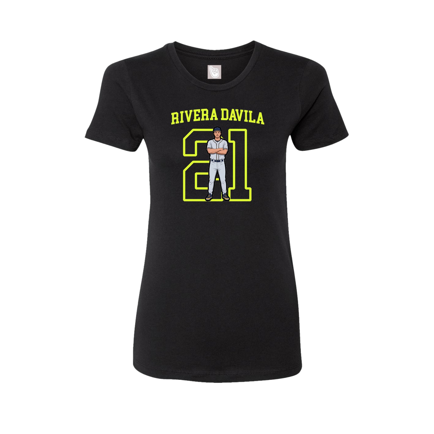 Fitted Women's Tee — Shirsey in Black