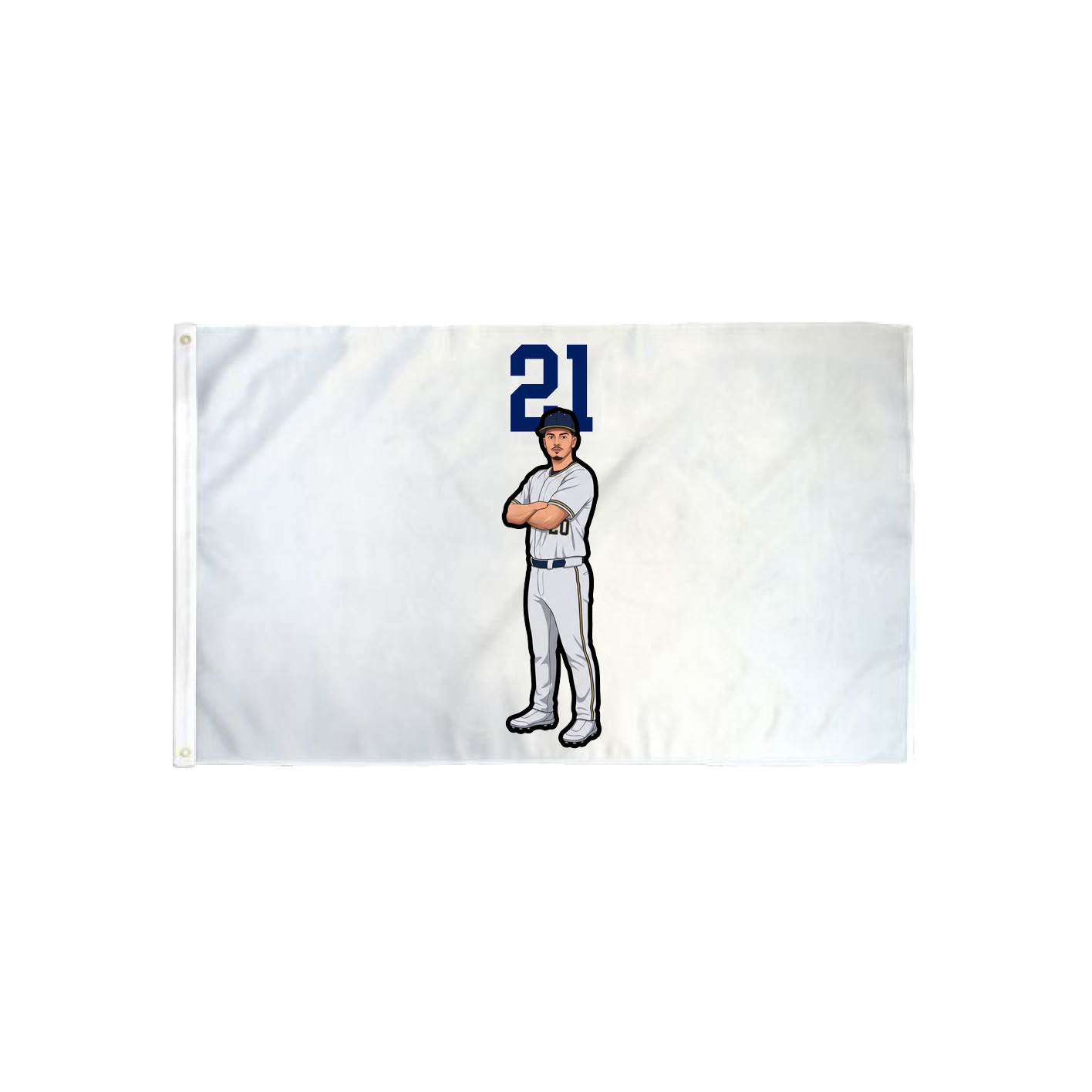3x5 Flag — Number Top in Classic