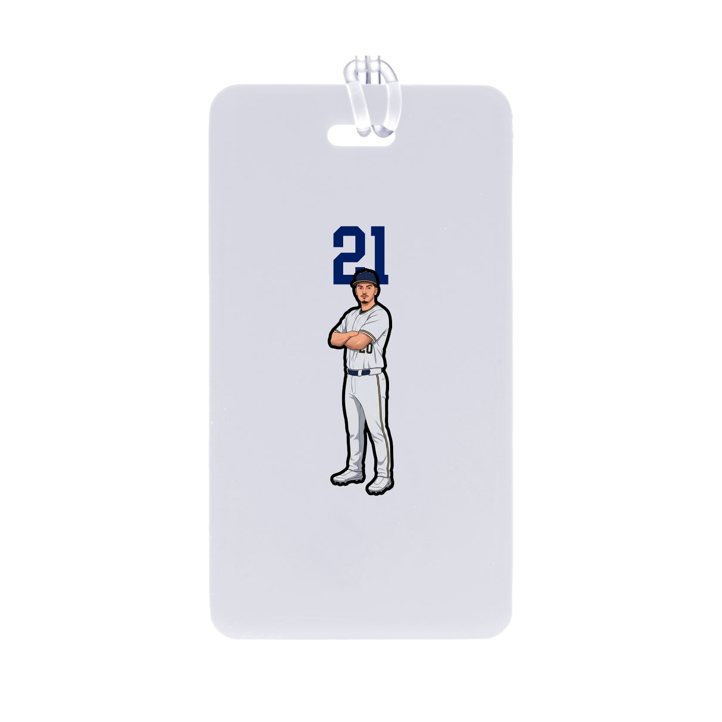 Bag Tag — Number Top in Classic